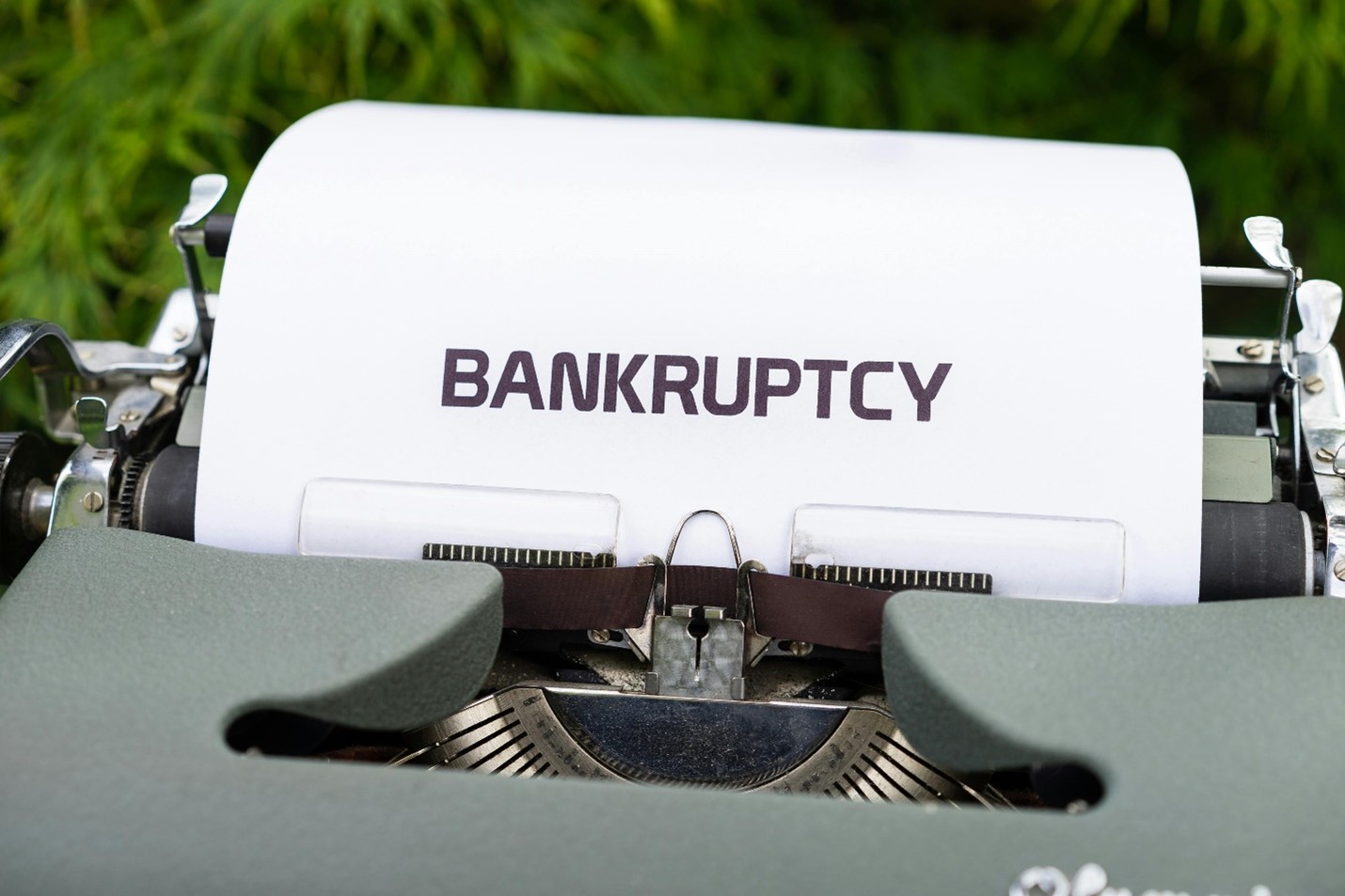 bankruptcy terms